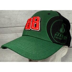 Dale Earnhardt Jr 88 Chase Authentics NASCAR Racing Hat Cap Green Black Adjustab